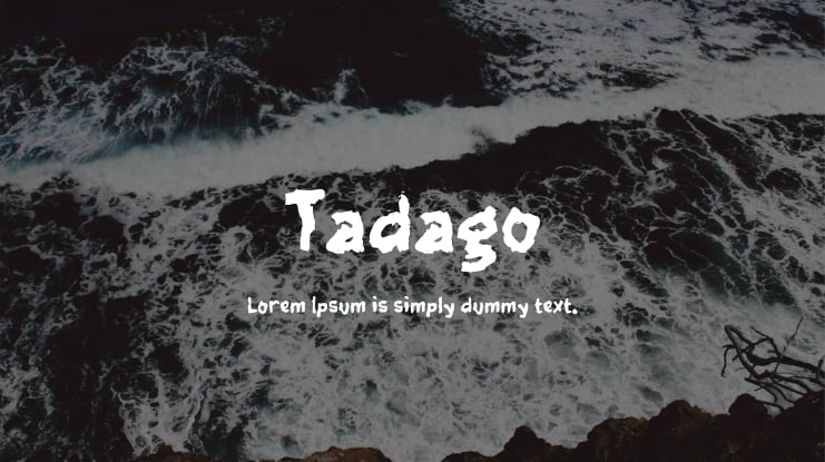 Tadago Font