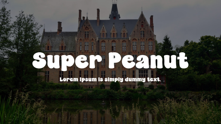 Super Peanut Font