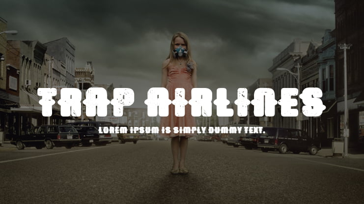 Trap Airlines Font