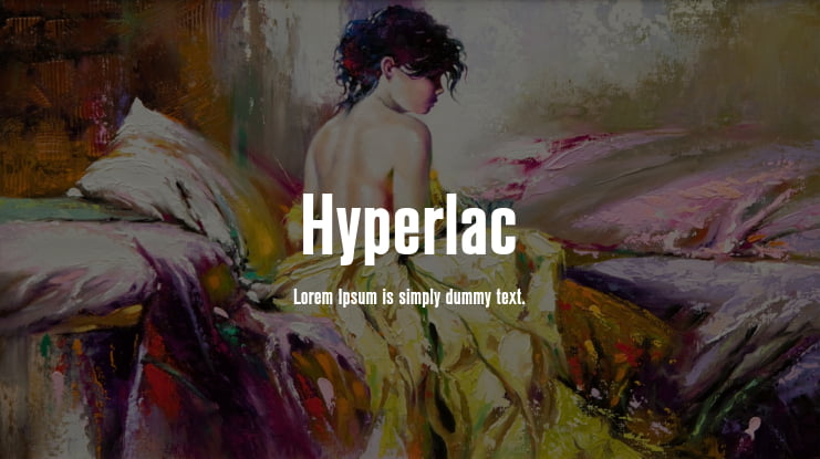 Hyperlac Font