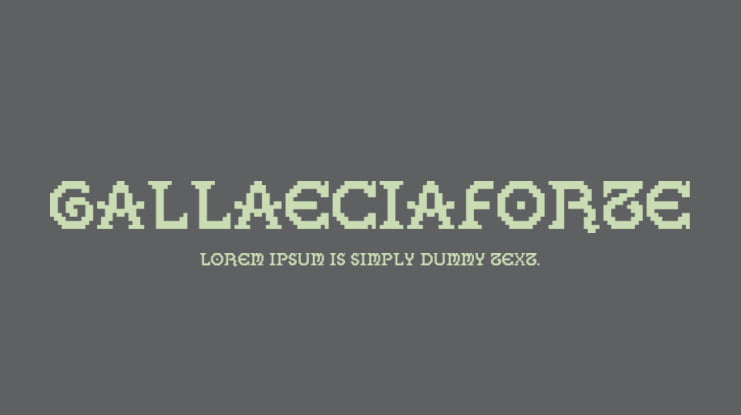 GallaeciaForte Font