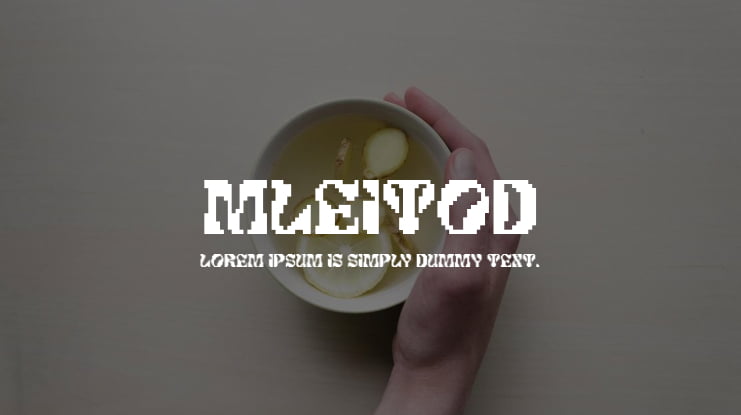 Mleitod Font