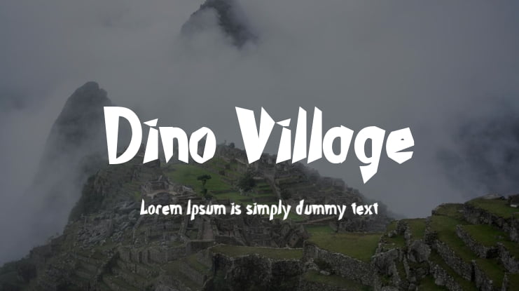 Dino Village Font