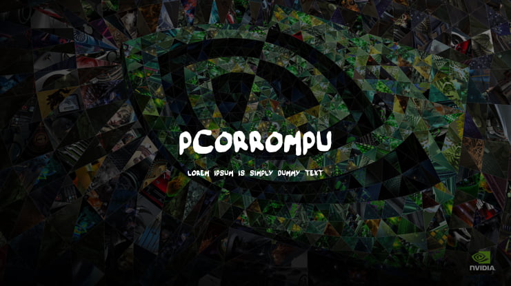 pcorrompu Font