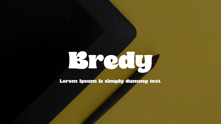 Bredy Font