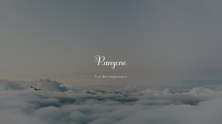 Ranzene Font