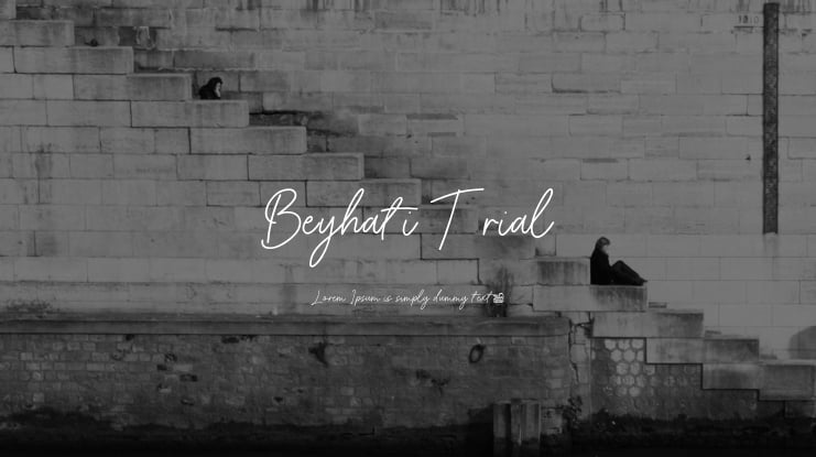 Beyhati Trial Font