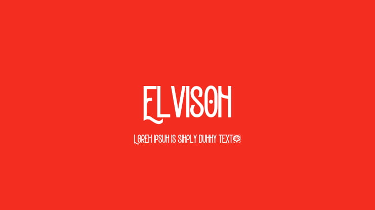 Elvison Font