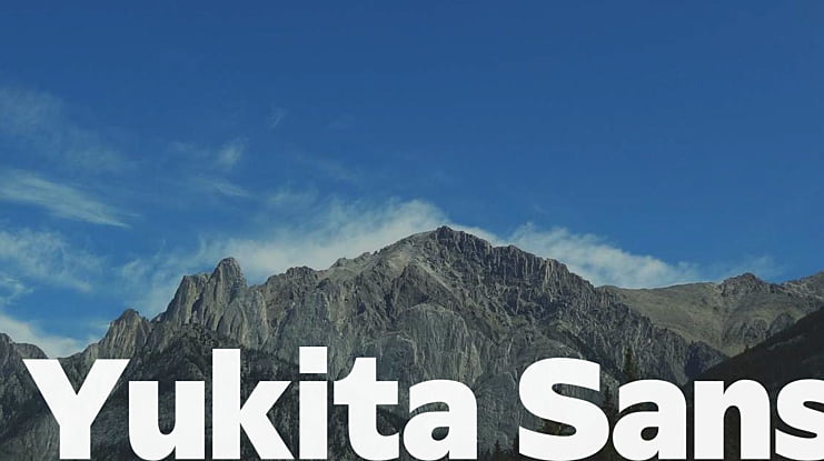 Yukita Sans Font Family