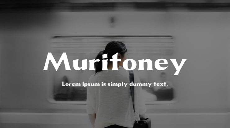 Muritoney Font Family