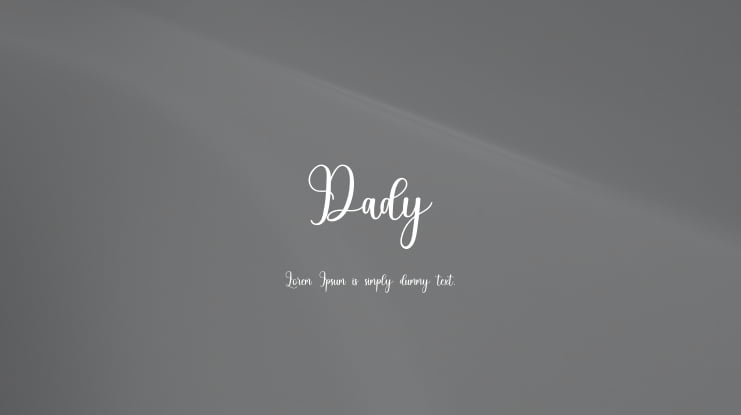 Dady Font