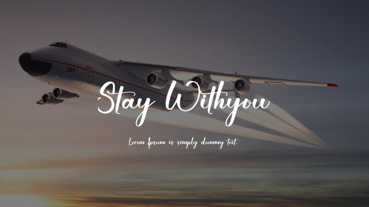 Stay Withyou Font