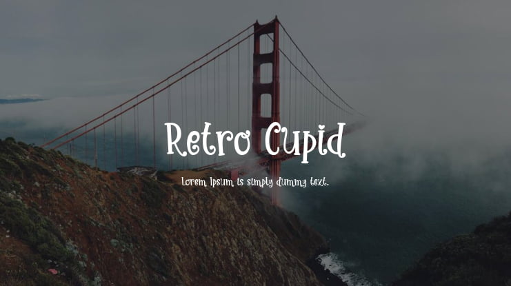 Retro Cupid Font