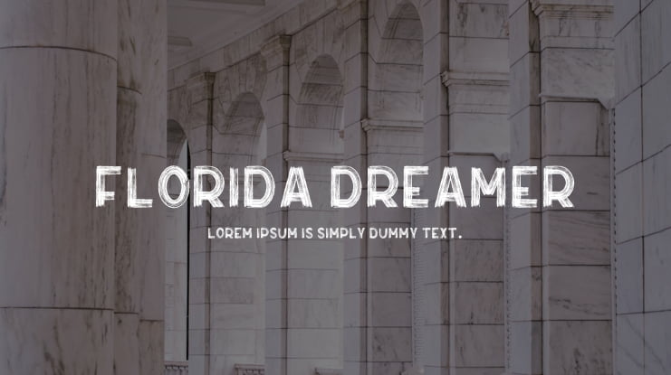 Florida Dreamer Font