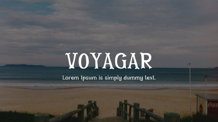 VOYAGAR Font