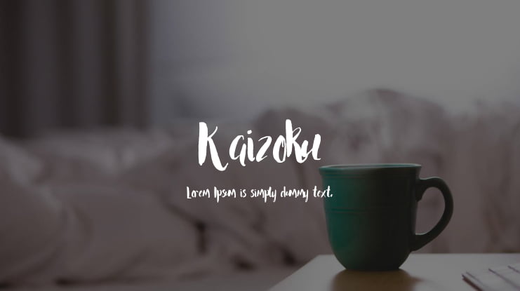 Kaizoku Font