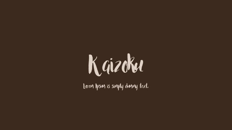 Kaizoku Font