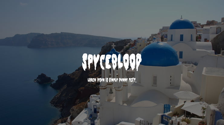 Spyceblood Font