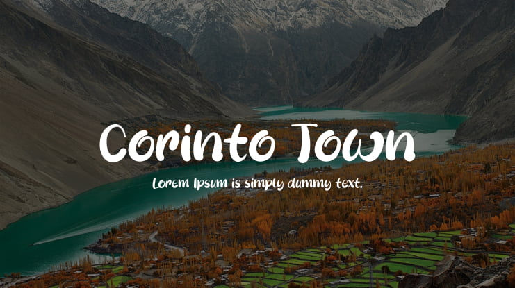 Corinto Town Font