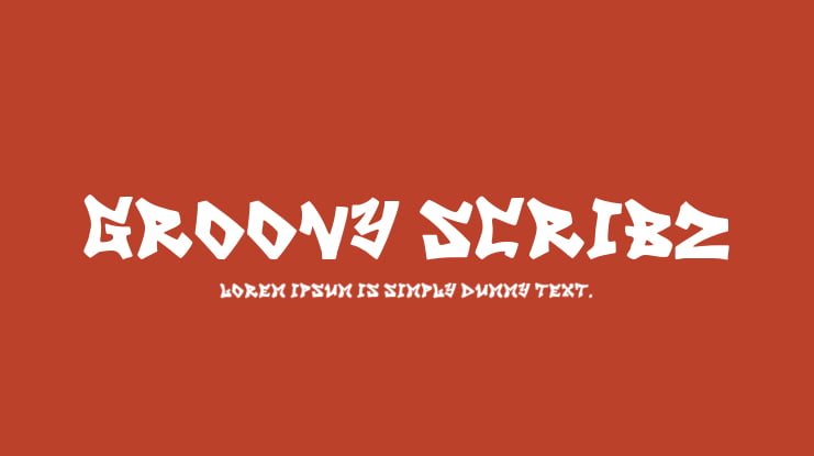 Groovy Scribz Font