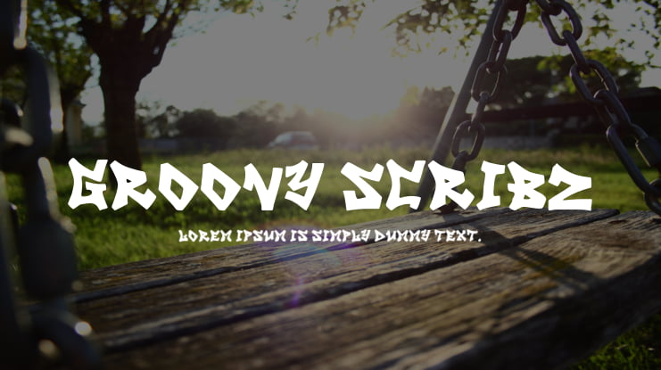 Groovy Scribz Font