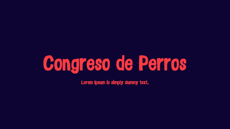 Congreso de Perros Font