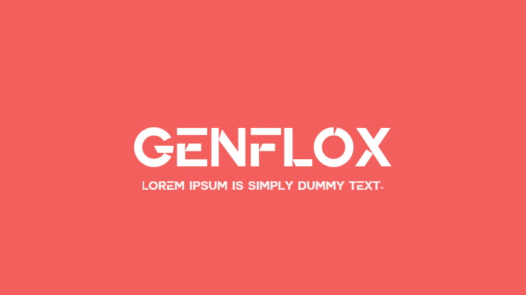 Genflox Font