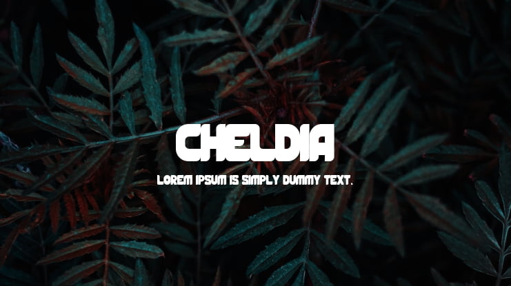 Cheldia Font