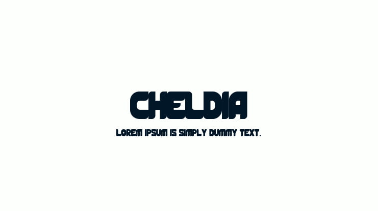 Cheldia Font