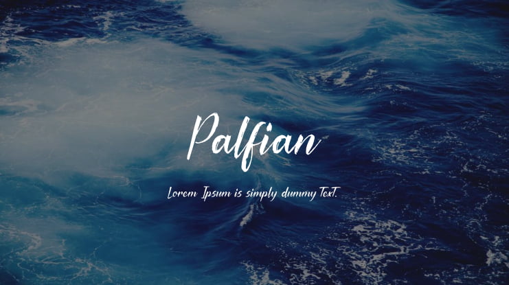 Palfian Font