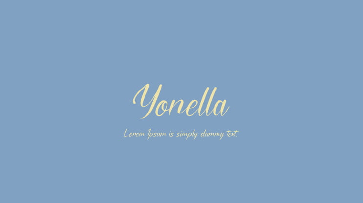 Yonella Font