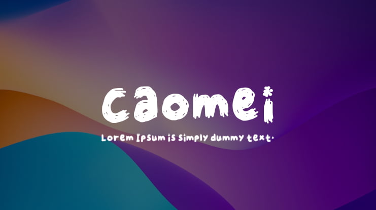 Caomei Font