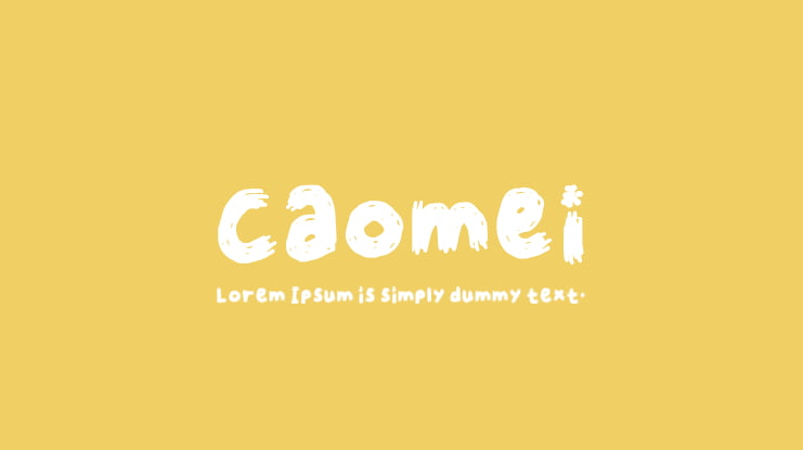 Caomei Font