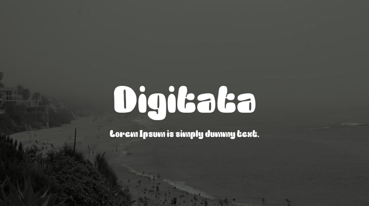 Digitata Font