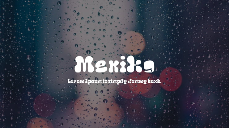 Menika Font