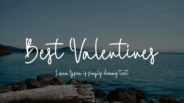 Best Valentines Font