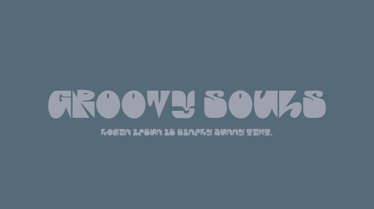 Groovy Souls Font