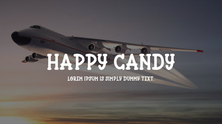 Happy Candy Font