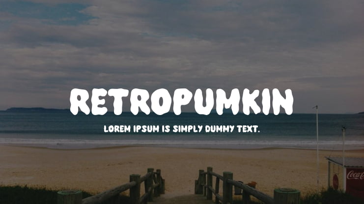 RetroPumkin Font