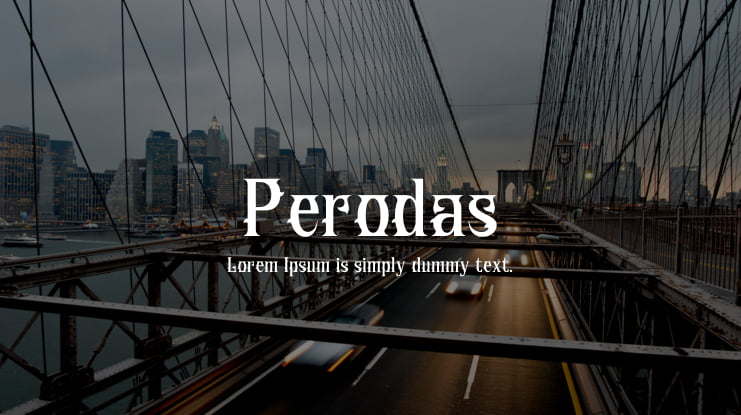 Perodas Font