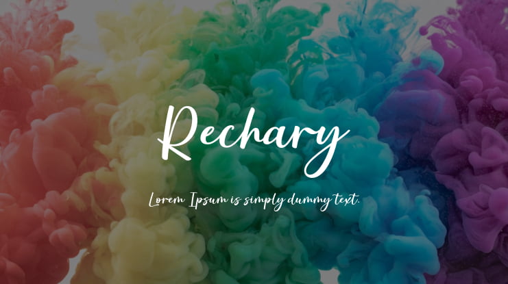 Rechary Font