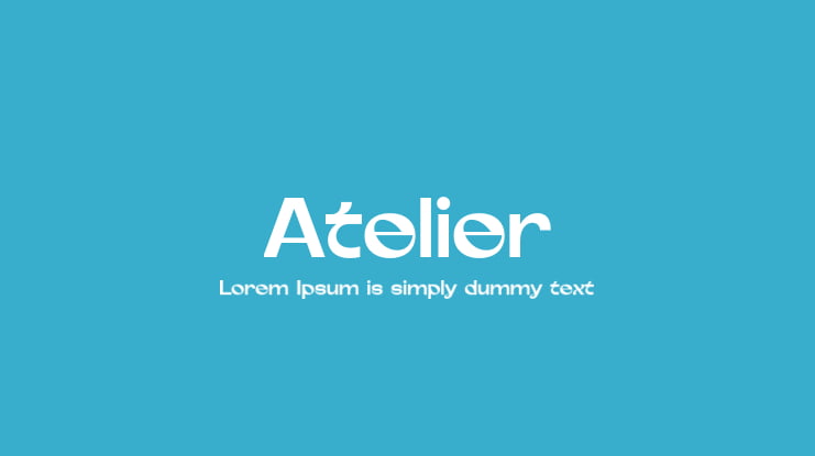 Atelier Font