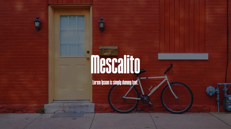 Mescalito Font