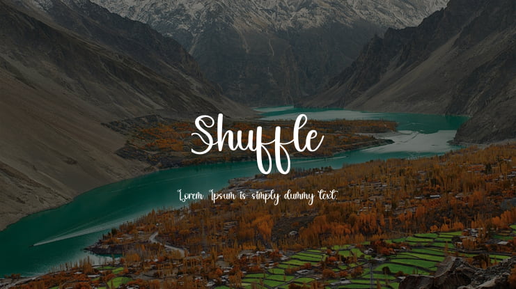 Shuffle Font