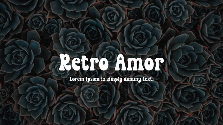 Retro Amor Font