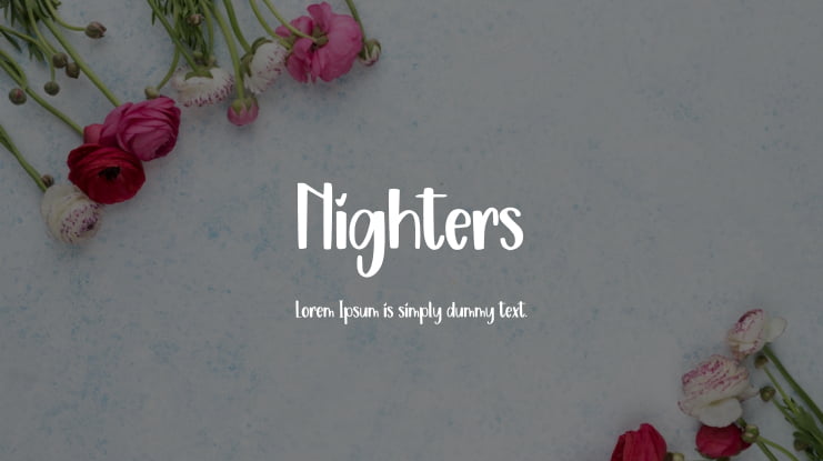 Nighters Font