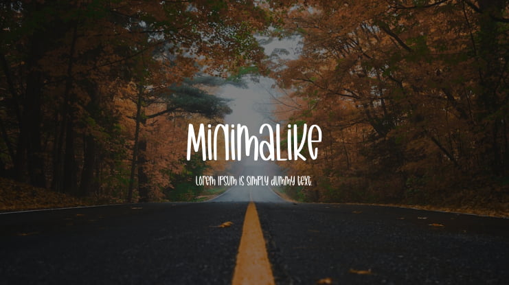 Minimalike Font