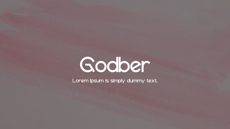 Godber Font