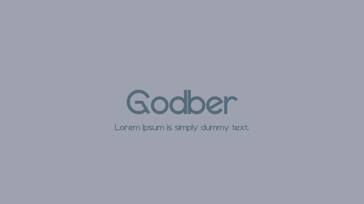 Godber Font