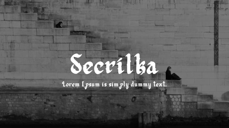 Secrilka Font Family